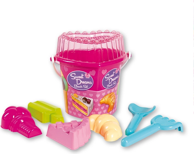 Androni set za peskovnik Slaščičarna – srednji, 8 delov