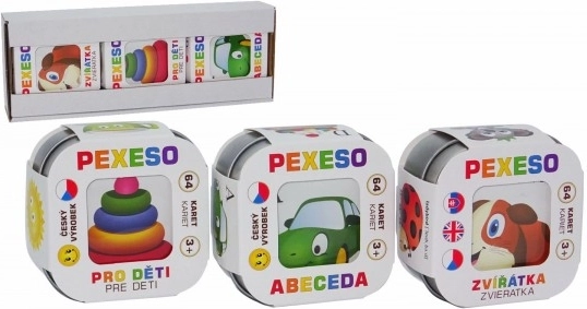 Pexeso Abeceda, Živali in Otroška igrača