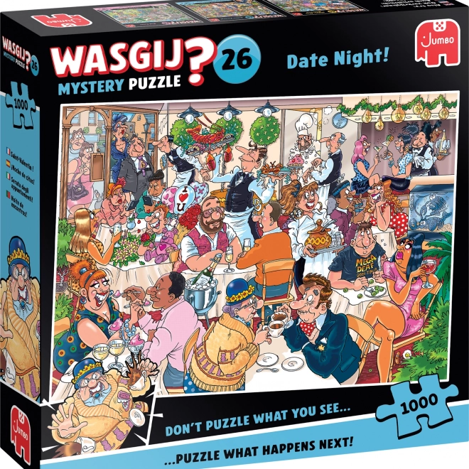 Sestavljanka Wasgij Mystery 26: Rande 1000 kosov