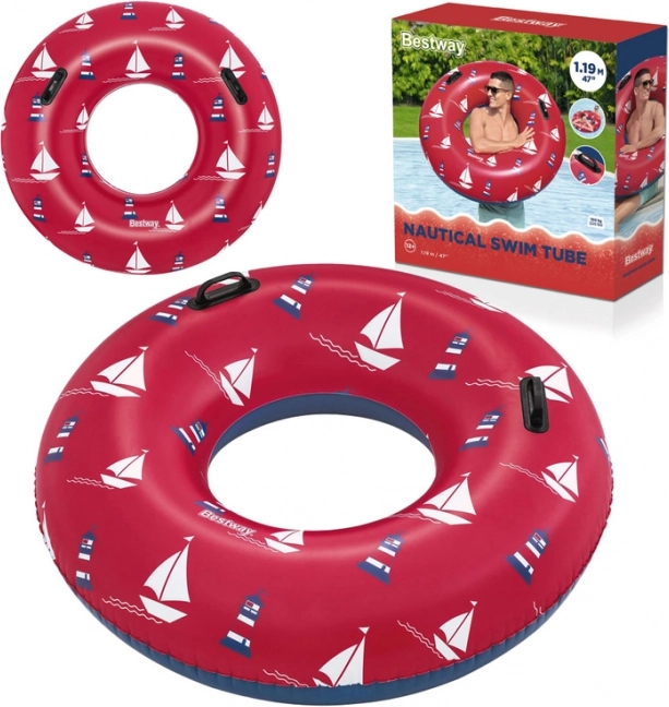Bestway velik plavalni obroč 119 cm