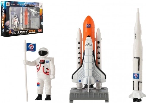 Vesoljska igrača - set astronavtov in vesoljskega plovila