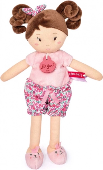 Doudou Jolijou punčka Les Pipellettes 25 cm – Rožnata