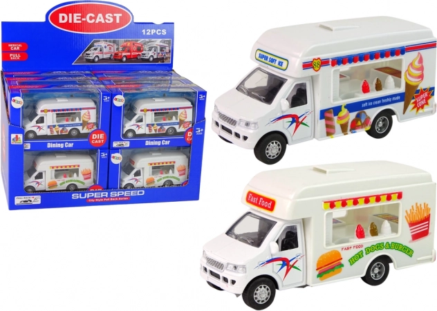 Avto Camper Lodziarnia a Fast-Food Resoraki s Trenjem Pogonom