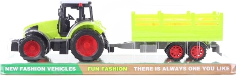 Plastični traktor s priklopnikom za bale