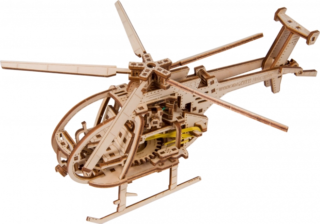 Lesene 3D sestavljanke – helikopter
