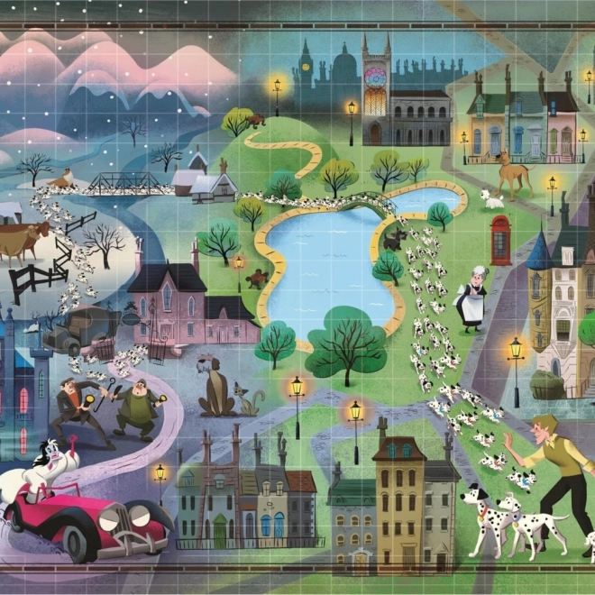 Puzzle Story Maps: 101 Dalmatinov