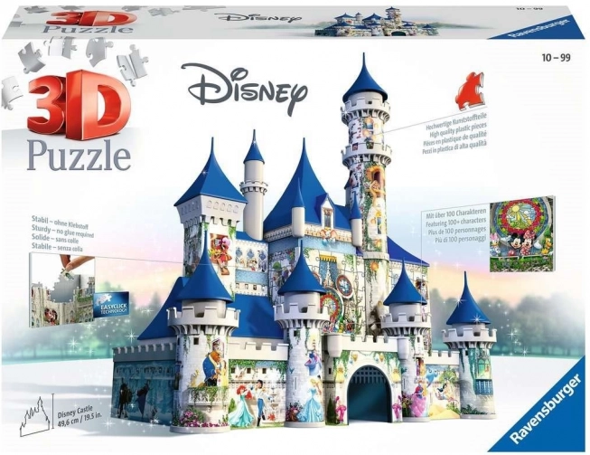 3D sestavljanka Grad Disney Ravensburger
