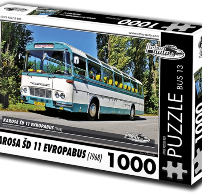 Sestavljanka Retro-Avti BUS Karosa ŠD 11 Evropabus 1000 kosov