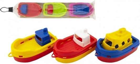 Barvne plastične ladjice za vodo 14 cm 3 kosi