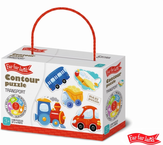 Puzzle promet Far Far Land za otroke