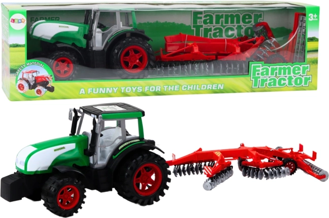 Traktor s prikolico igralni set