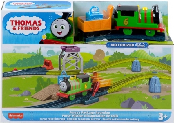 Motorizirana vlakovna proga THOMAS & FRIENDS – Percy s tovorom