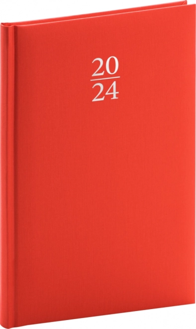 Tedenski dnevnik Capys 2024 rdeč