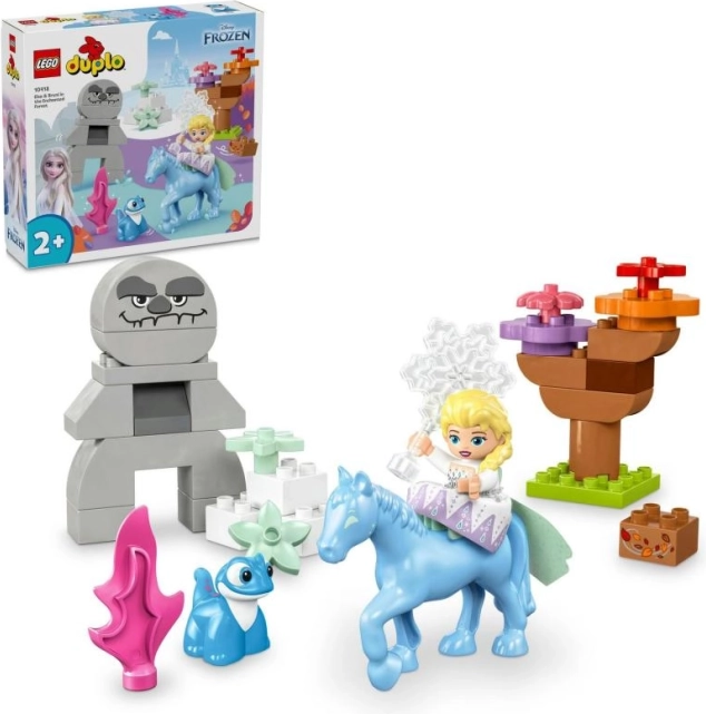 LEGO DUPLO 10418 Elza in Bruni v začaranem gozdu