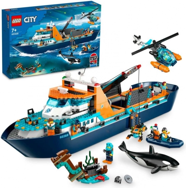 LEGO City ladja raziskovalcev Arktike