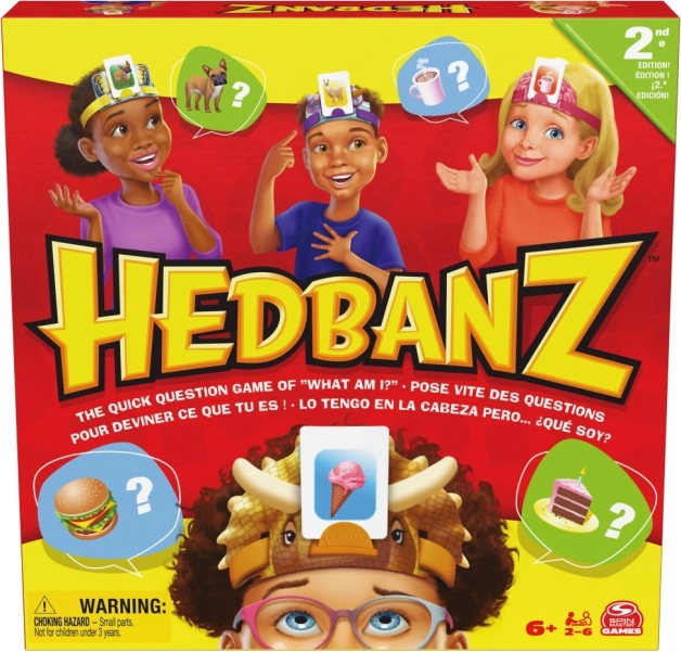 Družabna igra Hedbanz - ugibanje likov in predmetov