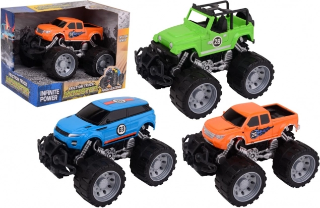 Monster Truck z velikimi kolesi