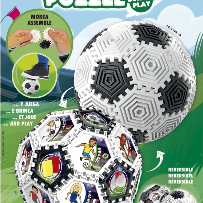 3D sestavljanka - nogometna žoga s 32 deli