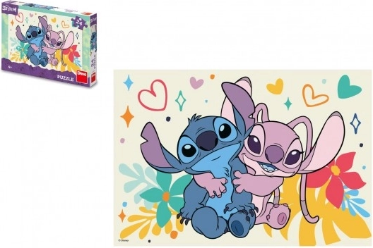 Dino puzzle Šiv z Angel 24 kosov