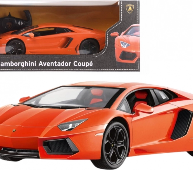 RC avto 1:14 Rastar Lamborghini Aventador LP700 Oranžna