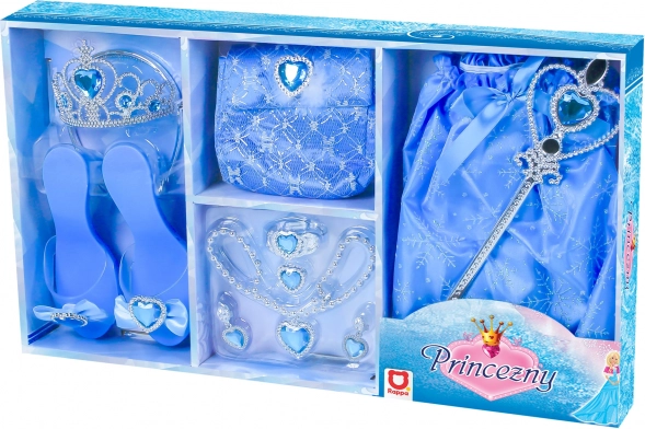Komplet za princesko modra
