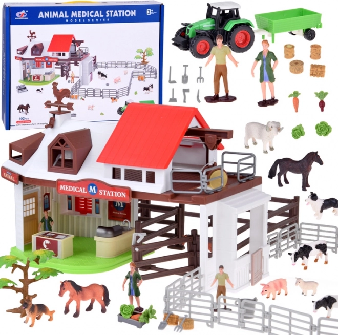 Kmetija - Veterinarska postaja s 102 elementi