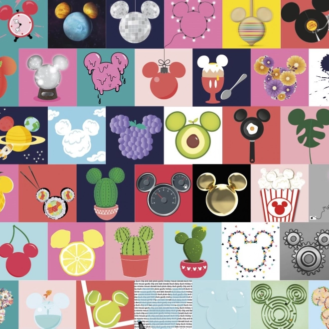 1000-delna sestavljanka Mickey Mouse