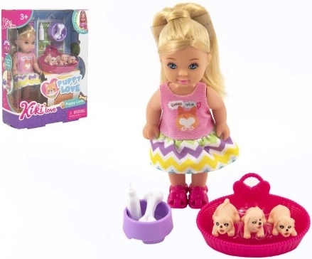 Lutka Kiki Anlily z mazolčki in dodatki