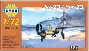 Plastični model lovca Jakovlev Jak-23