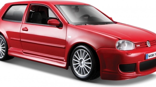 Model avtomobila Volkswagen Golf R32 Maisto posebna izdaja 1:24 rdeč
