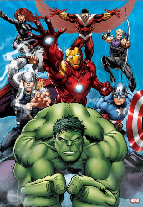 Sestavljanka Avengers - Združitev 200 koščkov