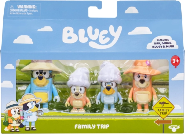 Figurice Bluey Družinski Izlet