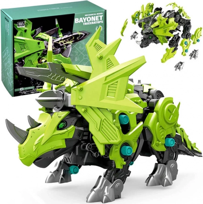 Premični model mehanskega robota Triceratops