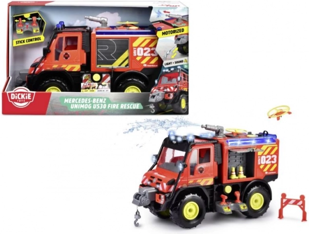 Gasilski tovornjak Mercedes-Benz Unimog U530 z učinki