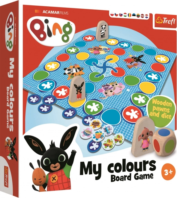 Družinska igra za otroke My Colours Bing od Trefl