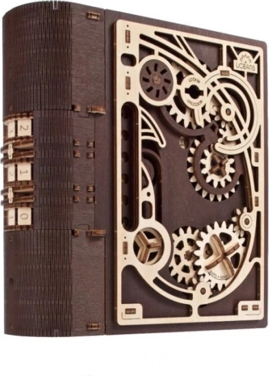 Lesena mehanska knjiga skrivnosti UGEARS