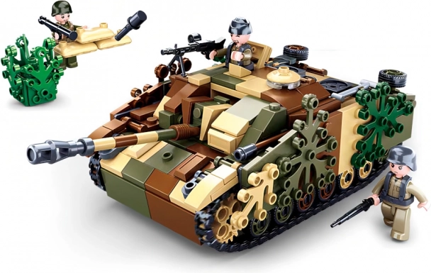 Sluban maskirani oklepni tank – vojaški gradbeni komplet