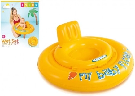 Napihljiv otroški plavalni sedež z naslonom INTEX