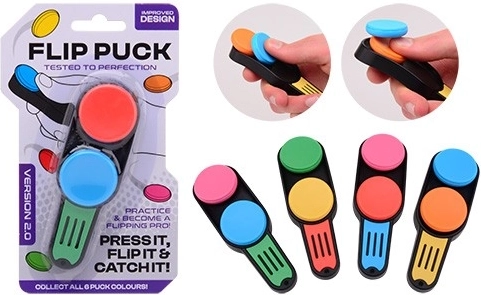 Refleksna antistresna igrača Flip-Puck