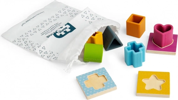 Bigjigs Toys Najdi in Hmatej Montessori igra