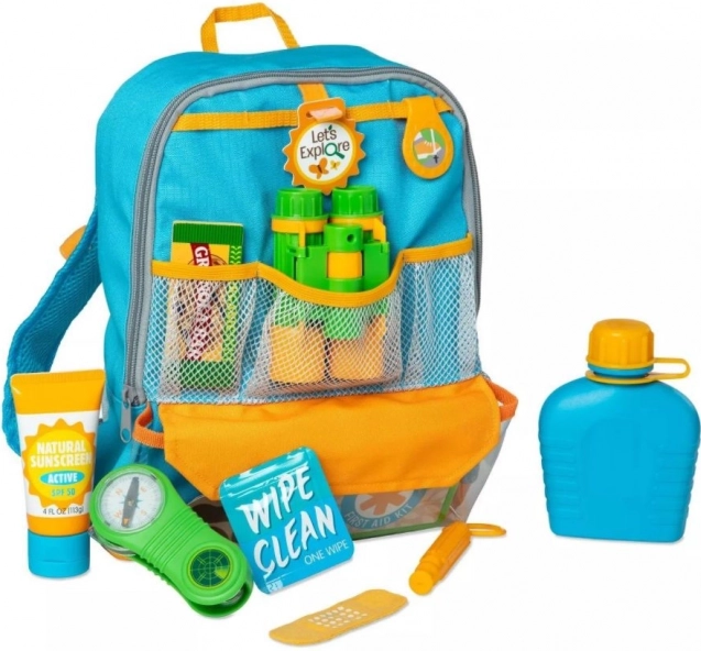 igralni set za male raziskovalce z nahrbtnikom Melissa & Doug Let's Explore