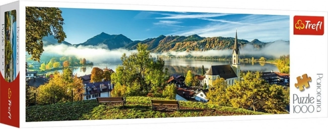 Panoramske sestavljanke Nad jezerom Schliersee 1000 kosov