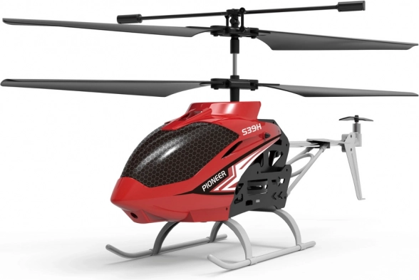 Daljinsko voden helikopter Syma rdeč