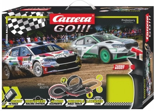 Avtocesta Carrera GO Škoda Rally 4,9 m