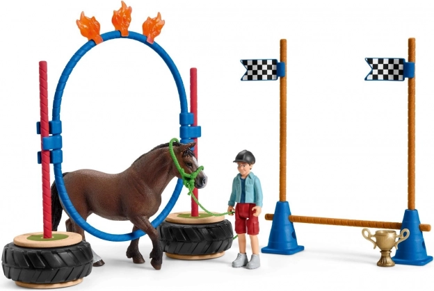 Schleich Farm World Agility Tekmovanje za Ponije