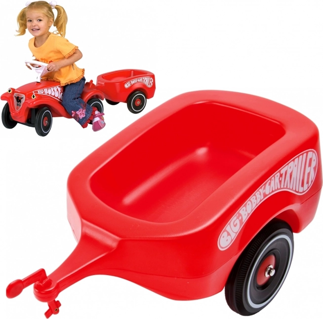 BIG Bobby Car prikolica za poganjalec rdeča