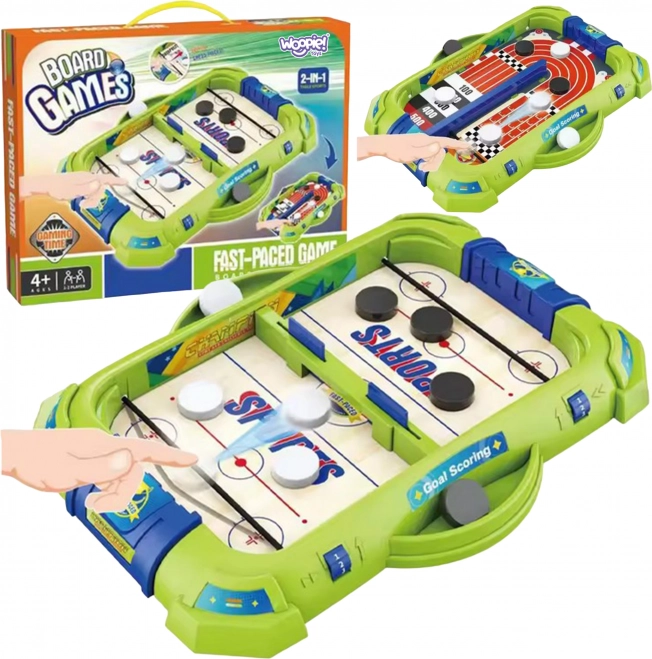 Igrica spretnosti 2v1 mini hokej dirke