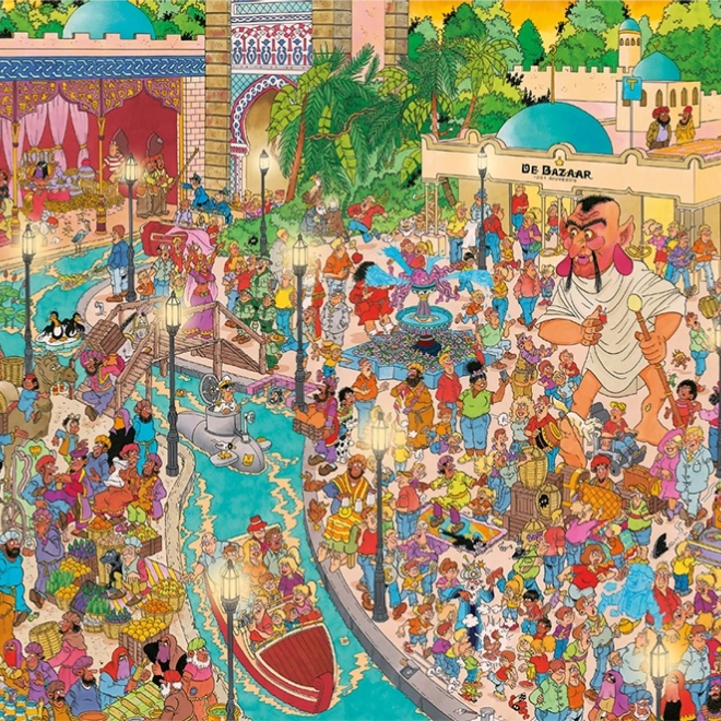 Sestavljanka JUMBO Jan van Haasteren Efteling Fata Morgana 1000 kosov
