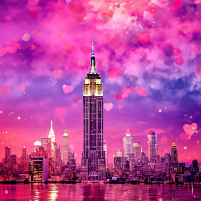 Uganka Zaljubljeni New York 1000 kosov