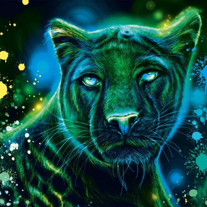 Schmidt Puzzle Neon: Panter 1000 kosov